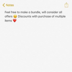 Bundles and Discounts